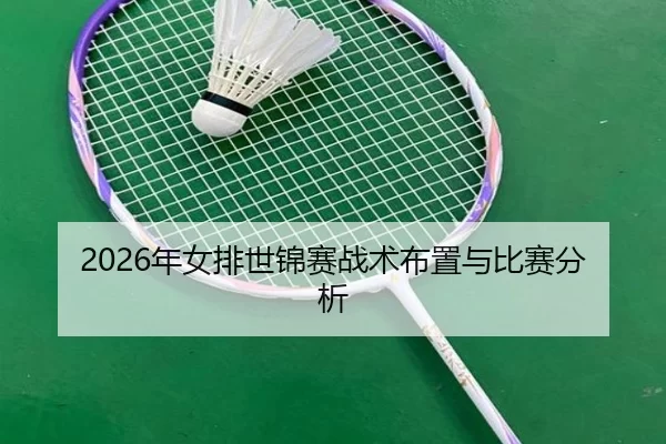 2026年女排世锦赛战术布置与比赛分析